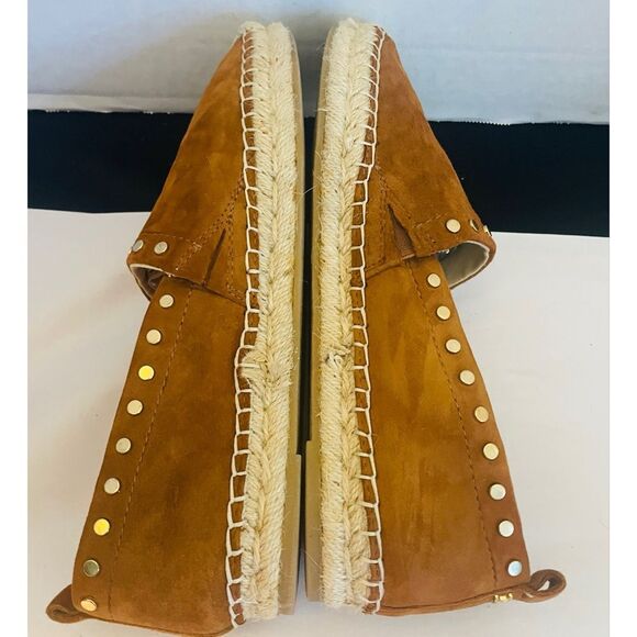 Sam Edelman 9.5 Koda Suede slip on  Espadrille Flats with Studs Women’s Shoes - Picture 8 of 10